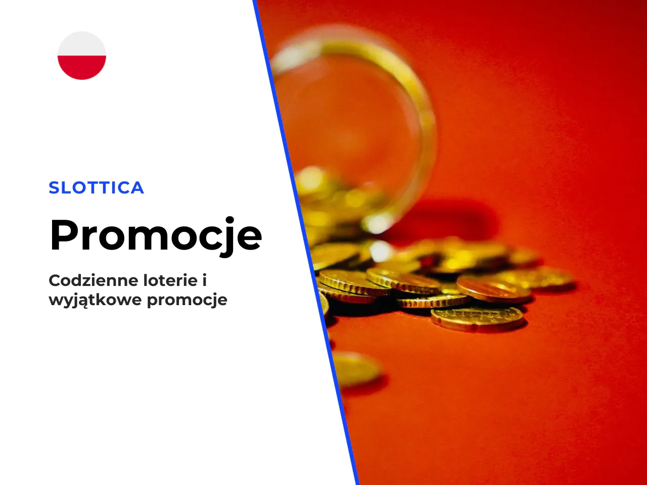 Turnieje, loterie i promocje dla aktywnych graczy. Slottica utrzymuje aktywny kalendarz promocji wykraczający poza pakiet powitalny. System obejmuje trzy regularne loterie: