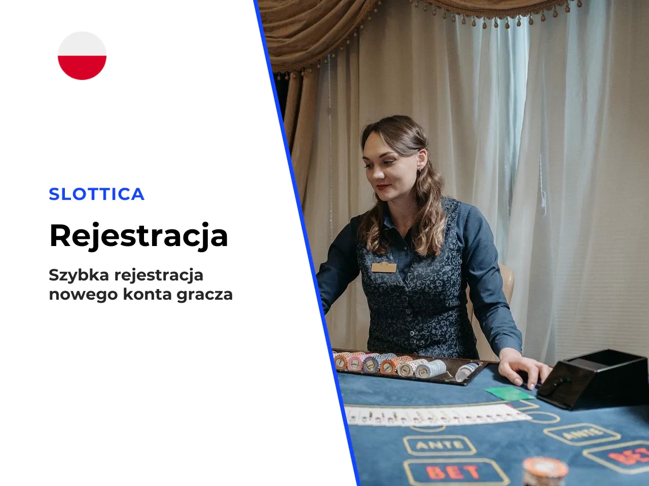Jak założyć nowe konto krok po kroku. Proces rejestracji w Slottica trwa około 3–5 minut. Oto kolejne kroki: 1. **Wejdź na stronę Slottica** — kliknij przycisk „Rejestracja" w prawym górnym rogu. 2. *