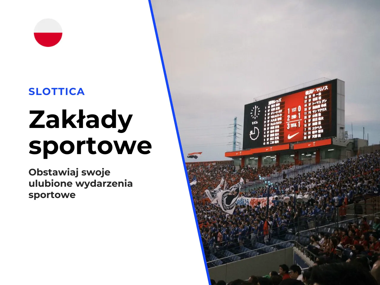 Zakłady bukmacherskie i sporty wirtualne w Slottica. Oprócz kasyna, Slottica oferuje rozbudowaną sekcję zakładów sportowych, e-sportowych oraz sportów wirtualnych. Gracze mogą obstawiać mecze piłki no
