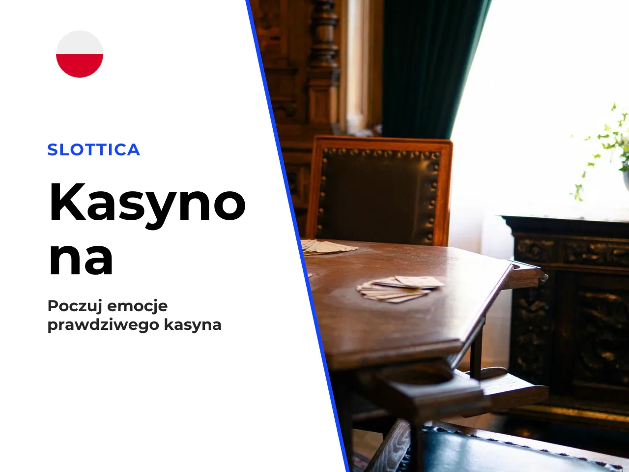 Gry stołowe i kasyno na żywo. Zakładka na żywo obejmuje klasyczną ruletkę, stół do blackjacka, baccarat i teleturnieje rozrywkowe. Transmisje realizuje wiodące studio **Evolution Gaming** (informacja