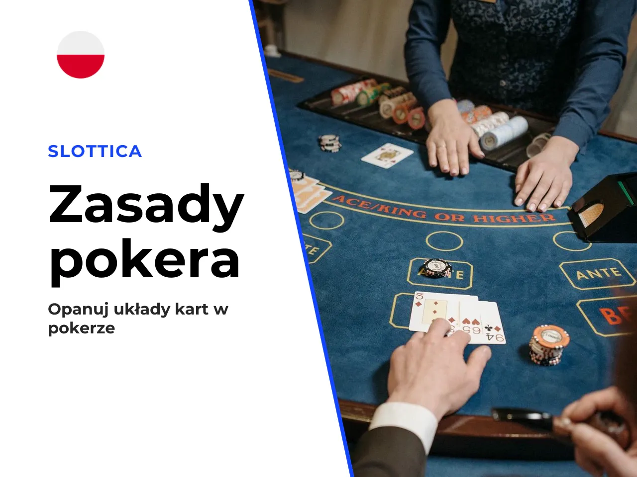 Od nauki zasad do pierwszej gry online. **Krok 1: Naucz się hierarchii układów.** Wydrukuj lub otwórz na drugim ekranie tabelę kombinacji z tego artykułu. Musisz rozpoznawać układy automatycznie — bez